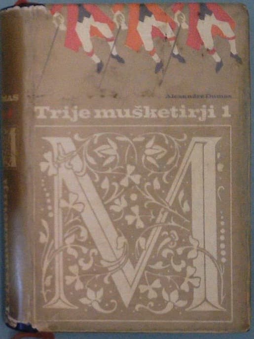 Naslovnica knjige Trije mušketirji 1