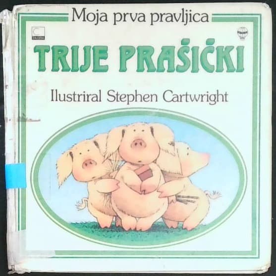 Naslovnica knjige Trije prašički