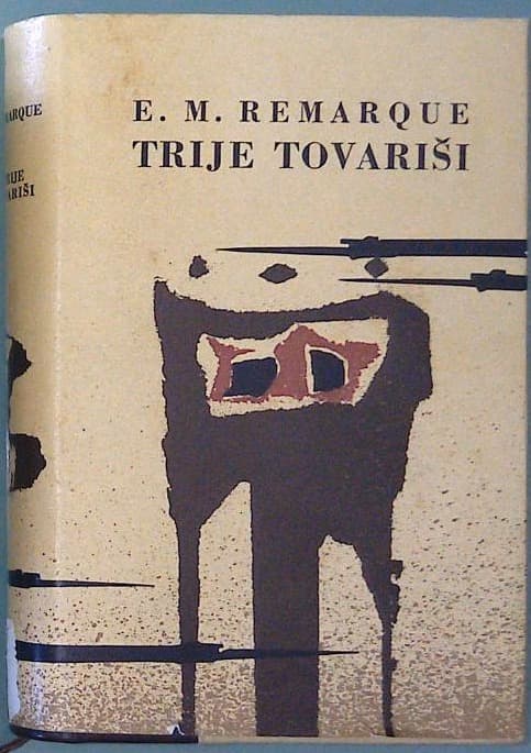 Naslovnica knjige Trije tovariši