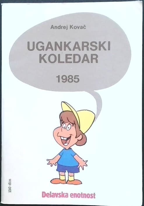 Naslovnica knjige Ugankarski koledar 1985
