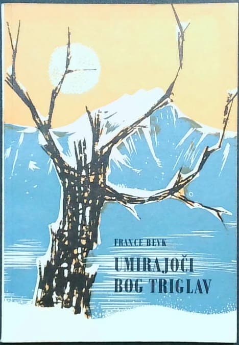 Naslovnica knjige Umirajoči bog Triglav