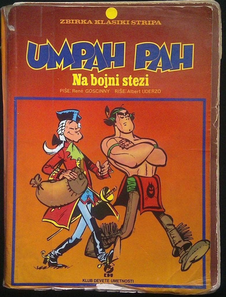 Naslovnica knjige Umpah Pah