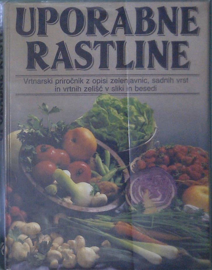 Naslovnica knjige Uporabne rastline