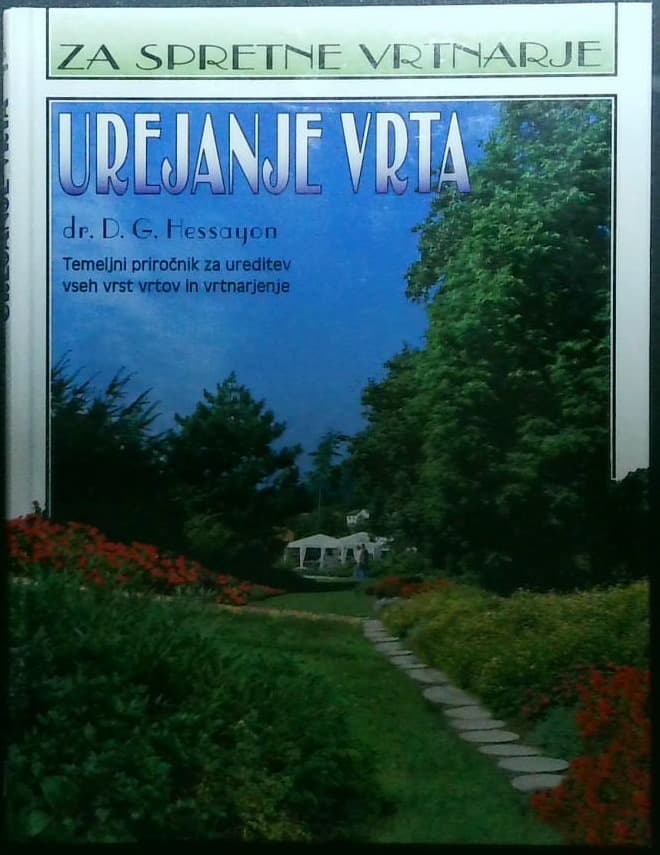Naslovnica knjige Urejanje vrta