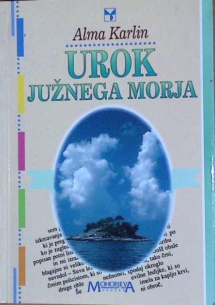 Naslovnica knjige Urok južnega morja