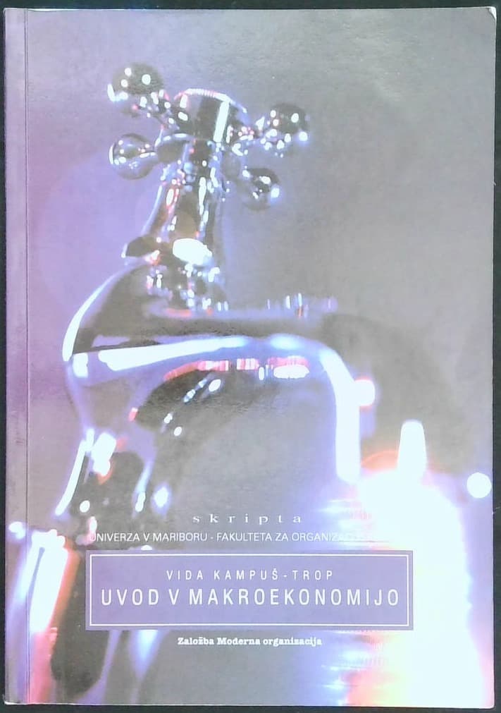 Naslovnica knjige Uvod v makroekonomijo