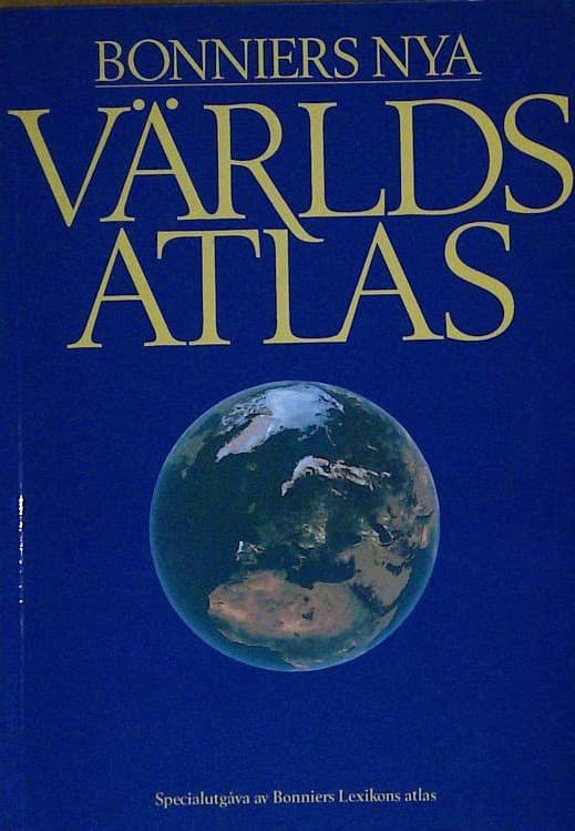 Naslovnica knjige Värllds atlas