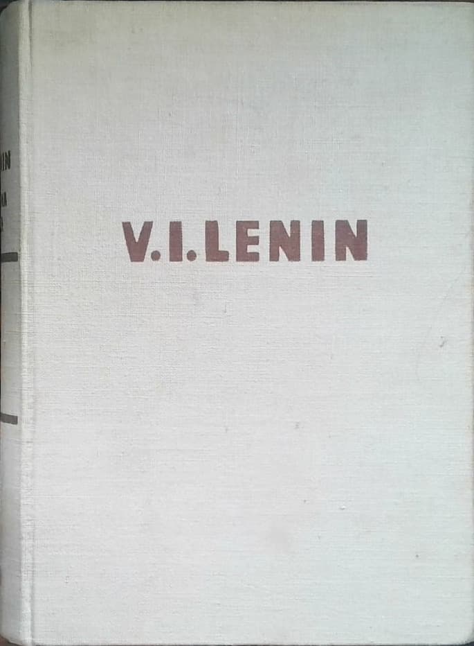 Naslovnica knjige V.I. LENIN - Izbrana dela