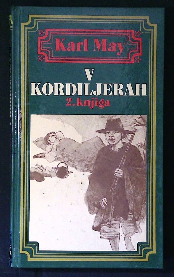 Naslovnica knjige V Kordiljerah 2. knjiga