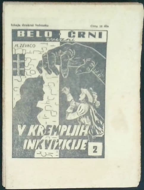 Naslovnica knjige V krempljih inkvizicije