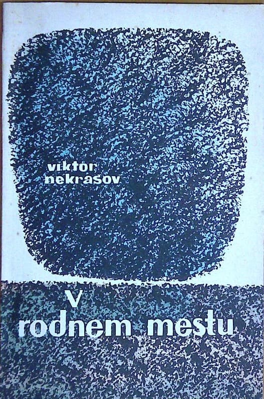 Naslovnica knjige V rodnem mestu