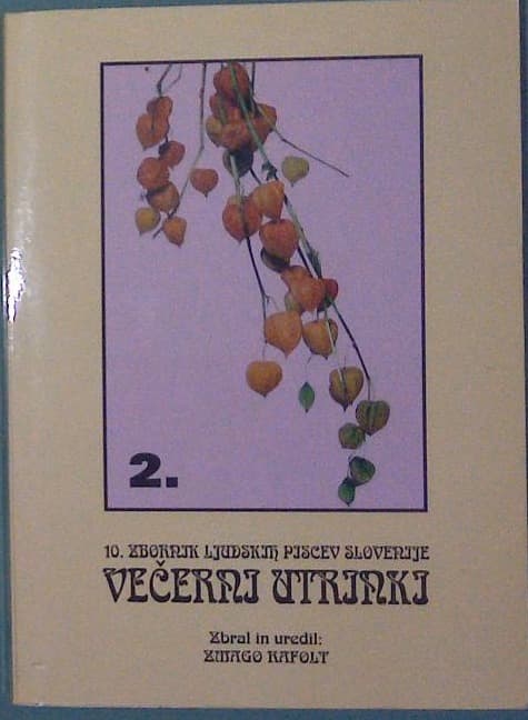 Naslovnica knjige Večerni utrinki