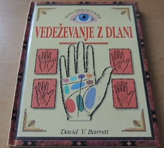 Naslovnica knjige Vedeževanje z dlanmi