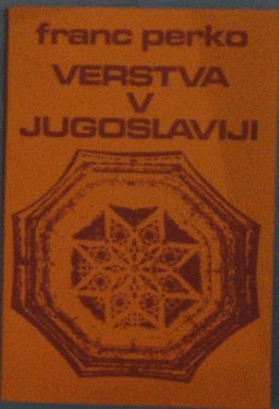 Naslovnica knjige Verstva v Jugoslaviji