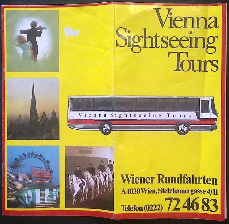 Naslovnica knjige Vienna Sightseeing Tours