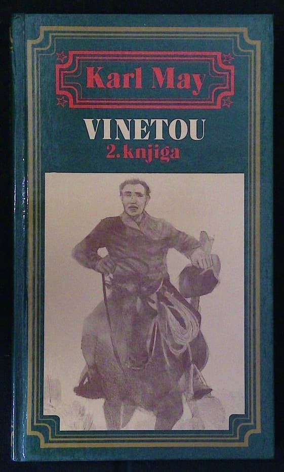 Naslovnica knjige Vinetou 2. knjiga