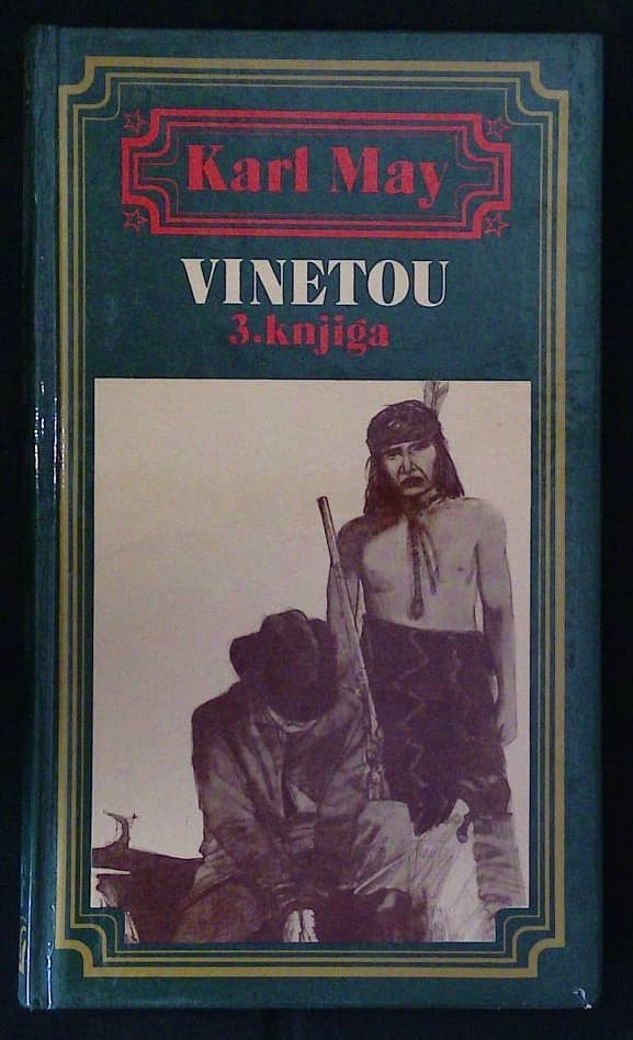 Naslovnica knjige Vinetou 3. knjiga