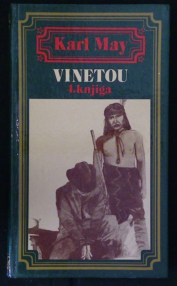 Naslovnica knjige Vinetou 4. knjiga