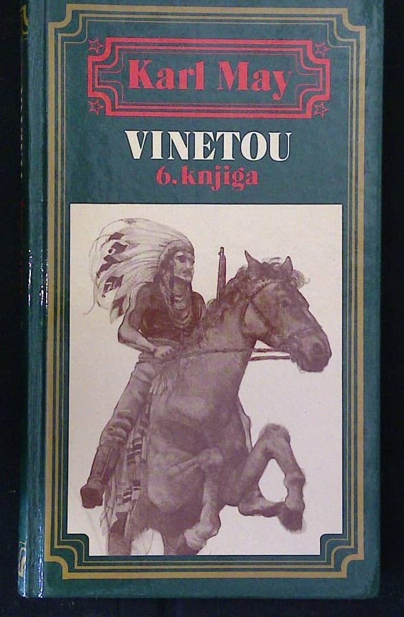 Naslovnica knjige Vinetou 6. knjiga
