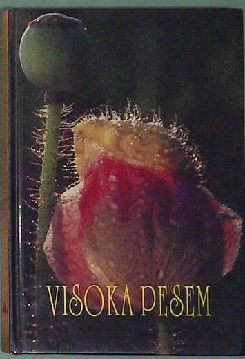 Naslovnica knjige Visoka pesem