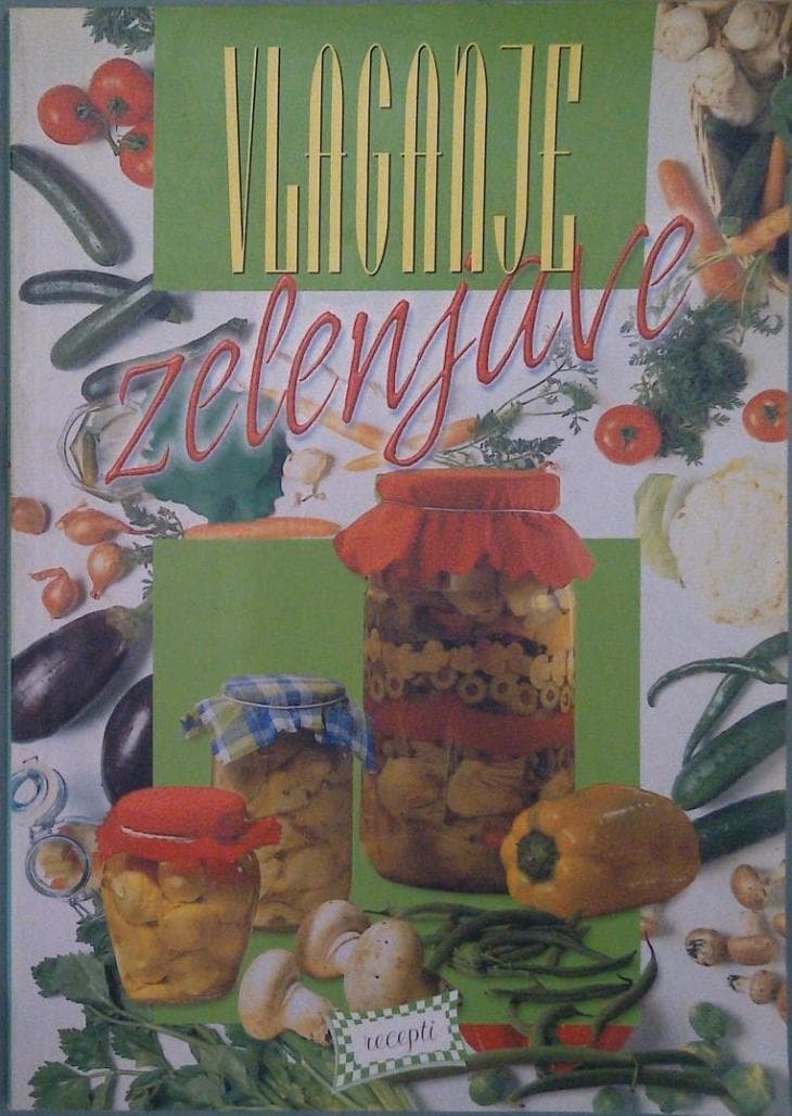 Naslovnica knjige Vlaganje zelenjave