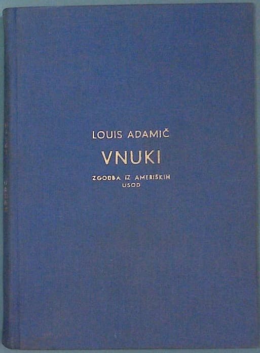 Naslovnica knjige Vnuki 