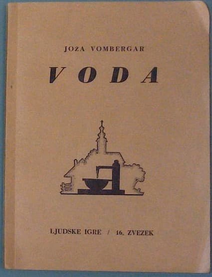 Naslovnica knjige Voda