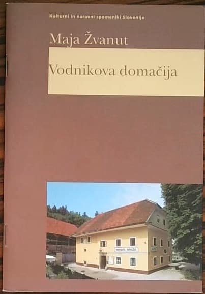 Naslovnica knjige Vodnikova domačija