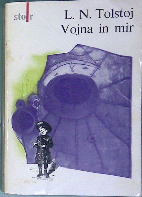 Naslovnica knjige Vojna in mir 2