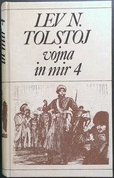Naslovnica knjige Vojna in mir 4