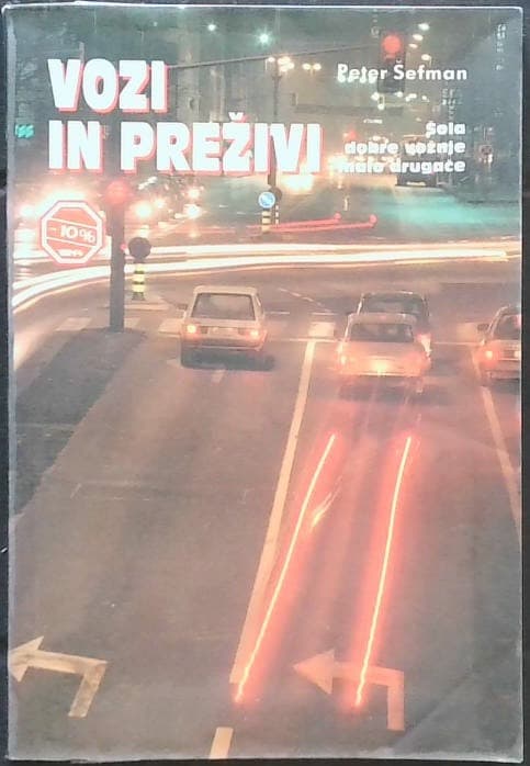 Naslovnica knjige Vozi in preživi