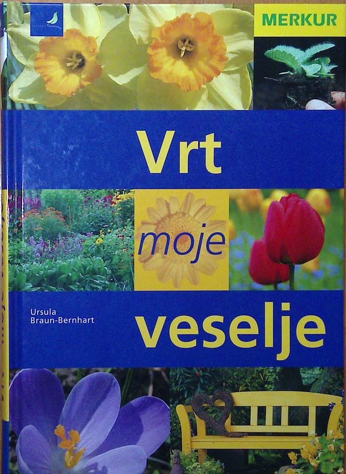 Naslovnica knjige Vrt moje veselje