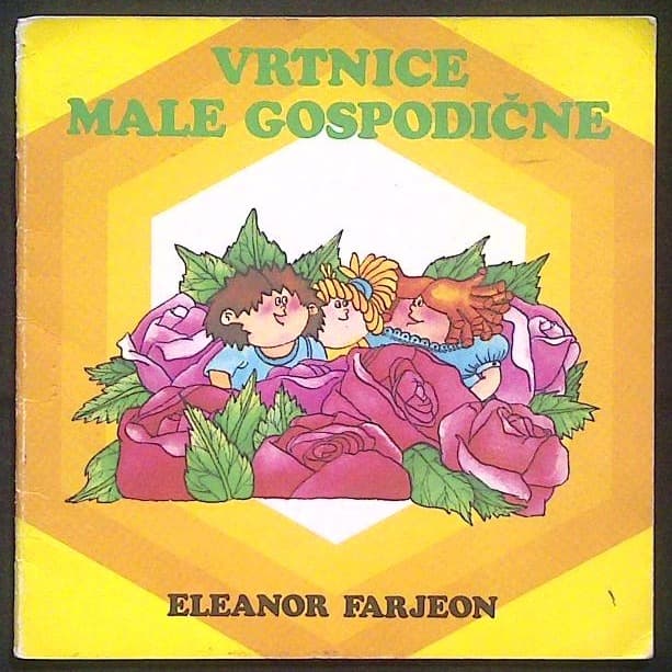 Naslovnica knjige Vrtnice male gospodične