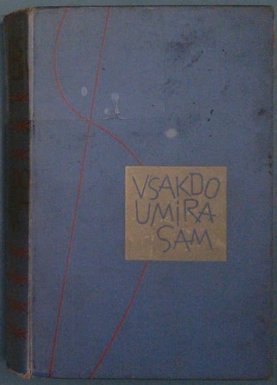 Naslovnica knjige Vsakdo umira sam