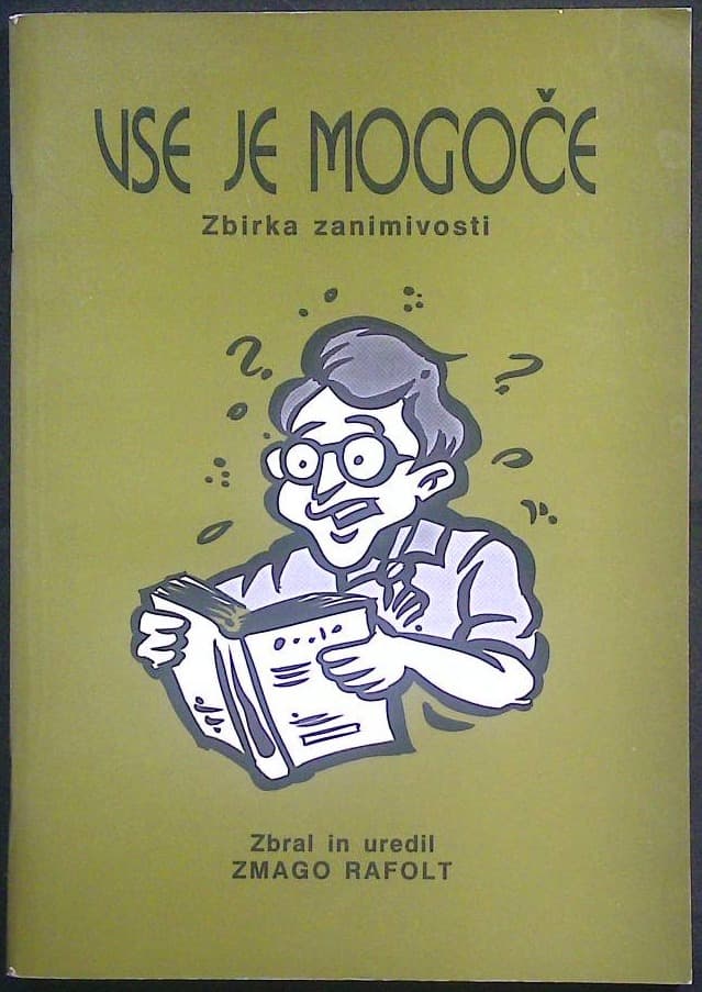 Naslovnica knjige Vse je mogoče