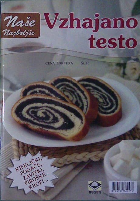 Naslovnica knjige Vzhajano testo