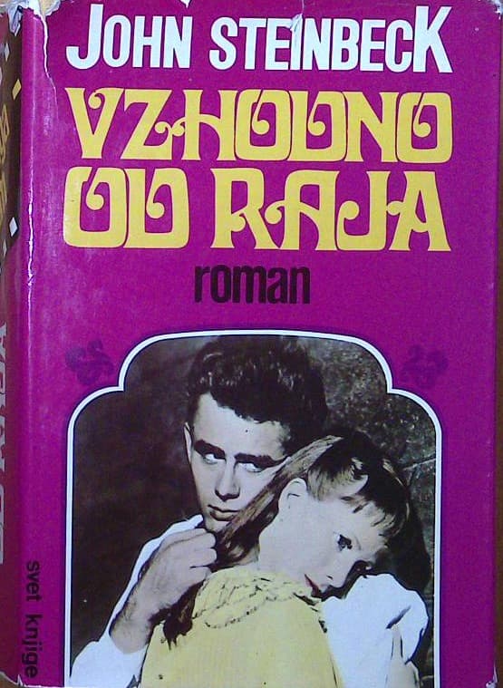 Naslovnica knjige Vzhodno od raja