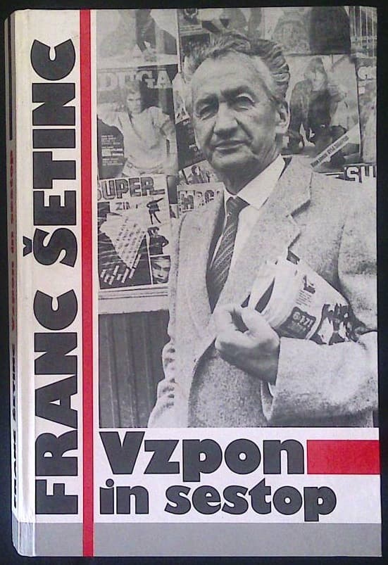 Naslovnica knjige Vzpon in sestop