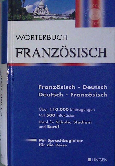 Naslovnica knjige Wörterbuch Francösich