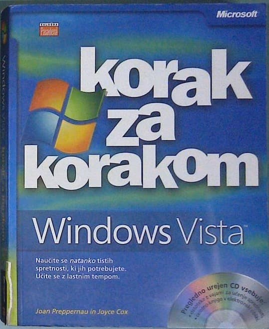 Naslovnica knjige Windows Vista