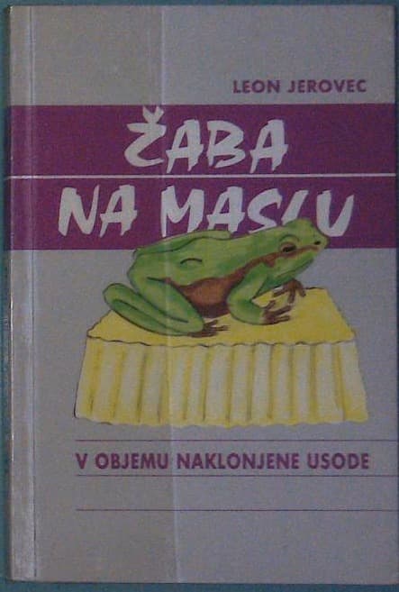 Naslovnica knjige Žaba na maslu
