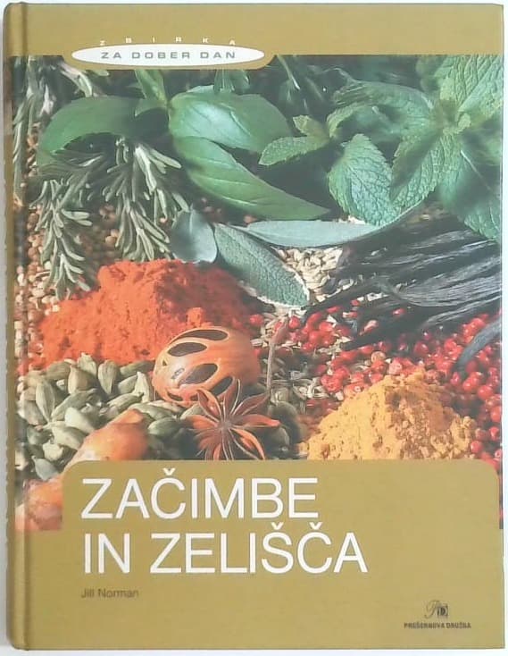 Naslovnica knjige Začimbe in zelišča