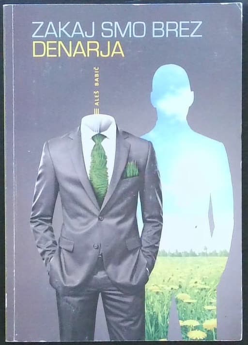 Naslovnica knjige Zakaj smo brez denarja