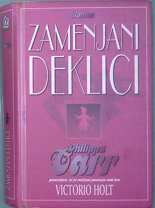 Naslovnica knjige Zamenjani deklici