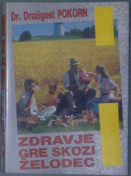 Naslovnica knjige Zdravje gre skozi želodec