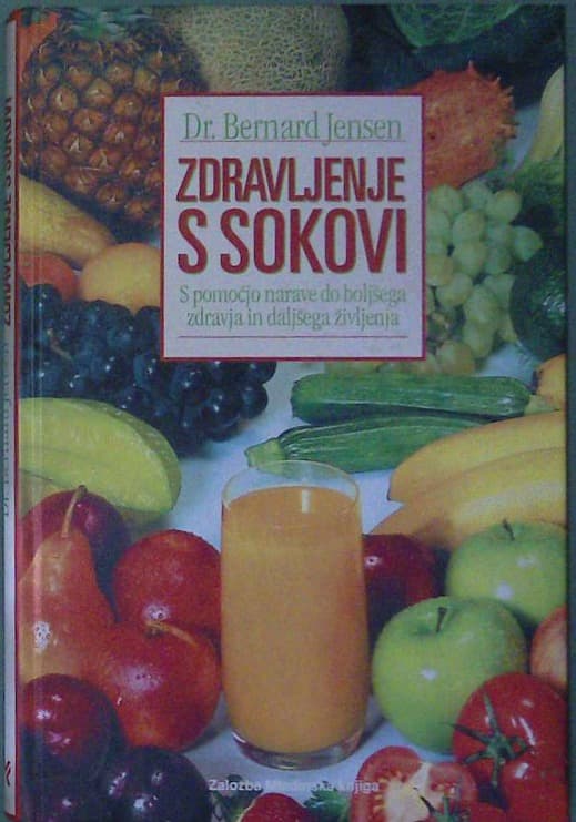 Naslovnica knjige Zdravljenje s sokovi
