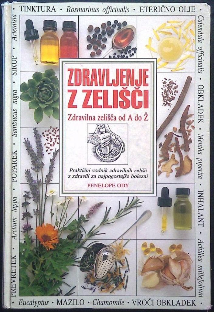 Naslovnica knjige Zdravljenje z zelišči