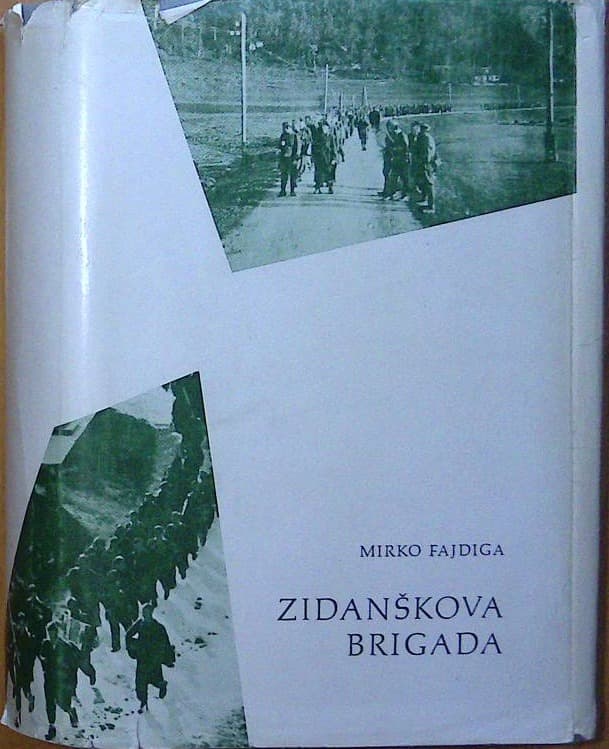 Naslovnica knjige Zidanškova brigada
