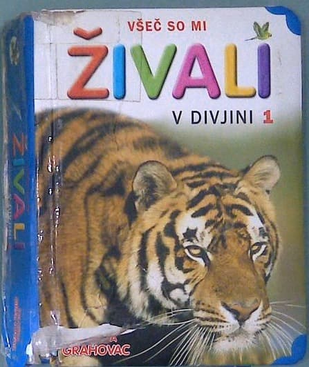 Naslovnica knjige Živali v divjini
