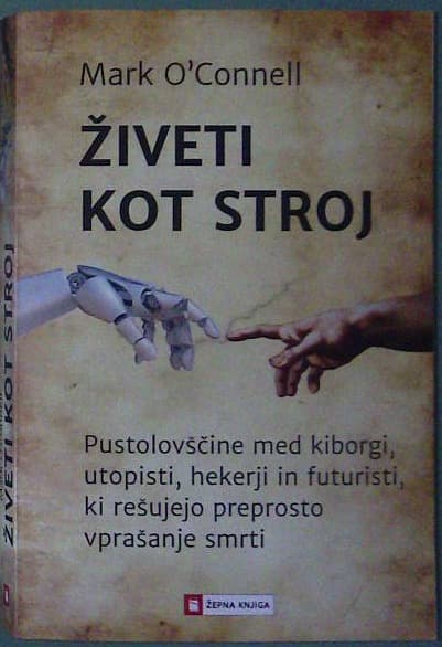 Naslovnica knjige Živeti kot stroj